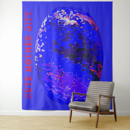 DECOR_Room_CUTE MOTHER GIFT_IMG_BLUE_RMDESIGNFLO55 Wandkleed