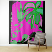 DECOR_Room_CUTE MOTHER GIFT_PINK_RMDESIGNFLO55 Wandkleed (In situ)