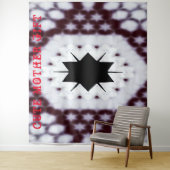 DECOR_Room_CUTE MOTHER GIFT_RED_RMDESIGNFLO55 Wandkleed (In situ)