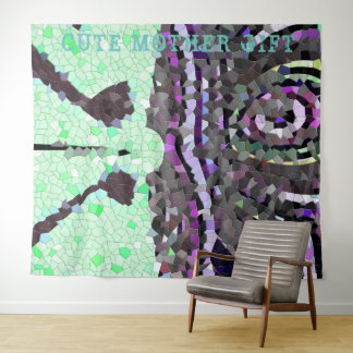 DECOR_Room_CUTE MOTHER GIFT_SAGE_RMDESIGNFLO55 Wandkleed
