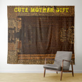 DECOR_Room_CUTE MOTHER GIFT_YELLOW_RMDESIGNFLO55 Wandkleed (In Situ (horizontaal))