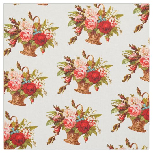 Decor Rose Bouquet Stof (Swatch)