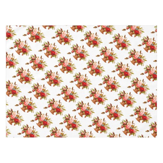 Decor Rose Bouquet Tafelkleed (Voorkant (Horizontaal))