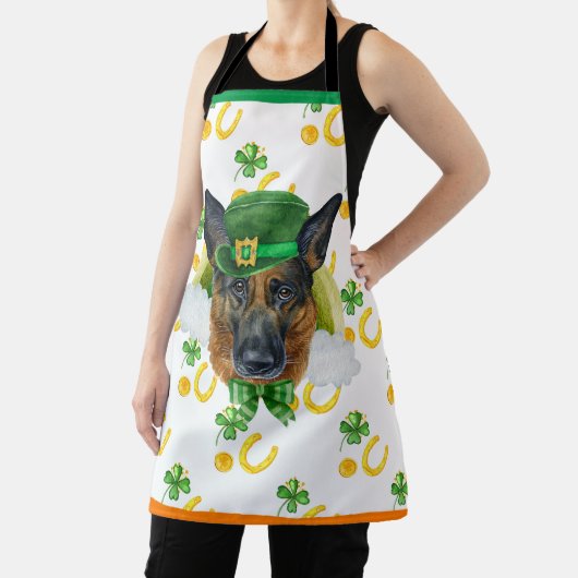Decor St Patrick's Day Dog Schort (Insitu)