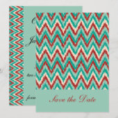 Decor Stripes gepersonaliseerde uitnodiging - Gepe (Voorkant / Achterkant)