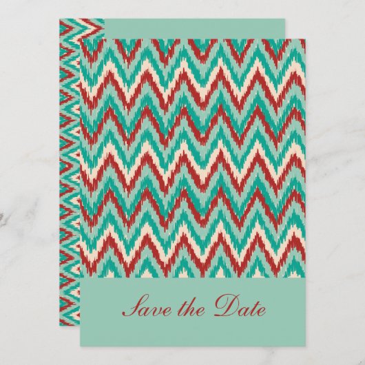 Decor Stripes gepersonaliseerde uitnodiging - Gepe (Voorkant / Achterkant)