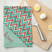 Decor Stripes Keukenhanddoek - Gepersonaliseerd (Quarter Fold)