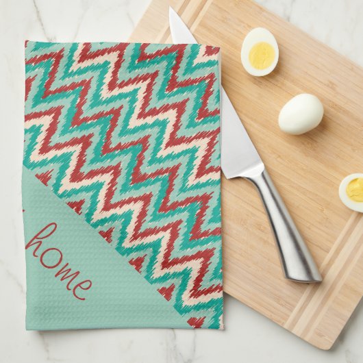 Decor Stripes Keukenhanddoek - Gepersonaliseerd (Quarter Fold)