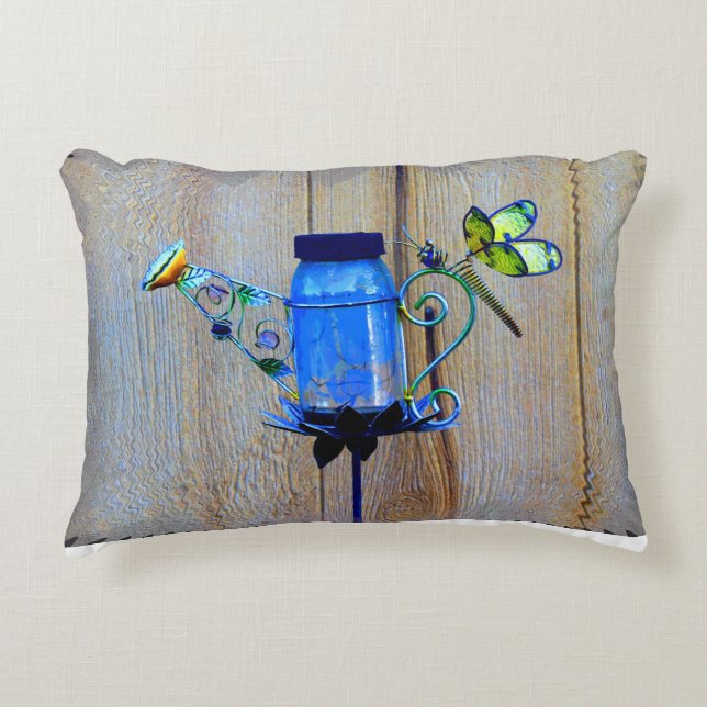 Decor van de waterfles accent kussen (Voorkant)