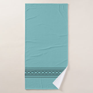 Decor van het Bad van het Land van Aqua het Badhanddoek