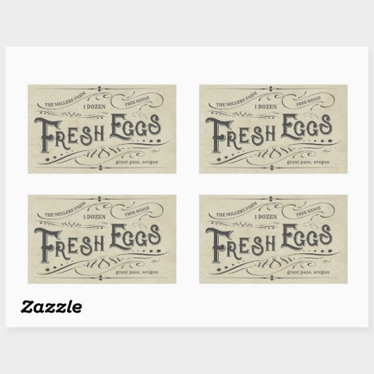  Decor Verse Eitjes Kartonnen sticker (Vel)