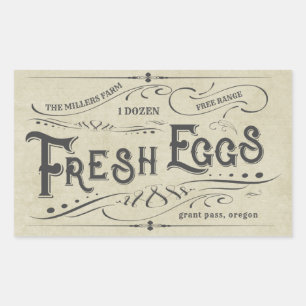 Decor Verse Eitjes Kartonnen sticker