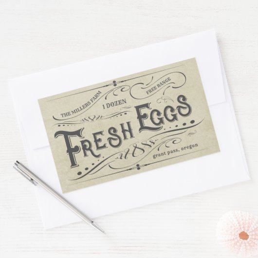  Decor Verse Eitjes Kartonnen sticker (Envelop)