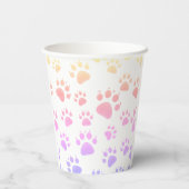 decor voor kinderverjaardag papieren bekers (Achterkant)