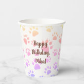 decor voor kinderverjaardag papieren bekers (Voorkant)