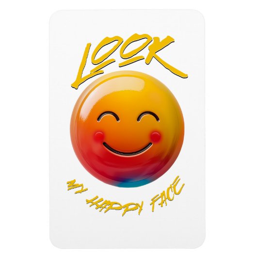 ¡Decora con Personalidad! Imanes con Caritas Magneet (Verticaal)