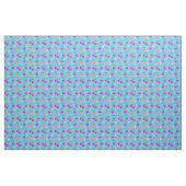Decora Kei Cute Cherry Pattern on Blue Stof (Yard (91,4 cm))