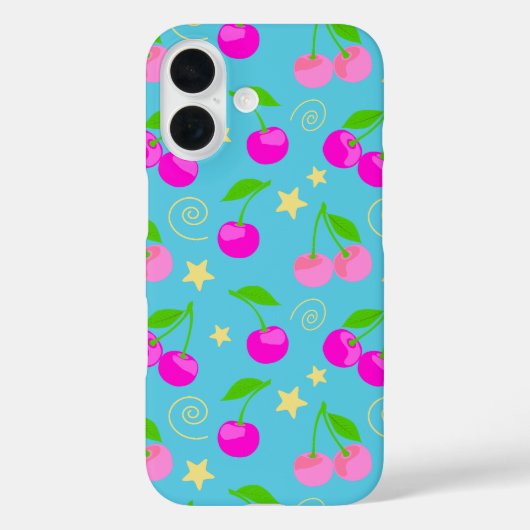 Decora Kei Cute Cherry Rainbow Pattern Case-Mate iPhone Case (Achterkant)
