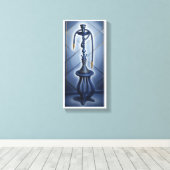 decoración lienzo HOOKAH arte oriental Canvas Afdruk (Insitu (Houten vloer))