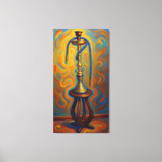 decoración lienzo HOOKAH arte oriental Canvas Afdruk (Voorkant)