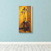 decoración lienzo HOOKAH arte oriental Canvas Afdruk (Insitu (Houten vloer))