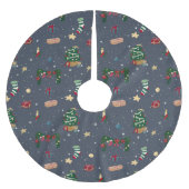 Decoración para el árbol de navidad, falda árbol kerstboom rok (Voorkant)