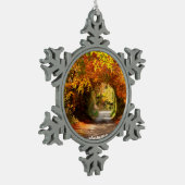 Decoracties Yellow Bog Kilcullen Tin Sneeuwvlok Ornament (Links)