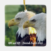 Decorah Eagles Keramisch Ornament (Voorkant)