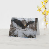 Decorah Eagles Kerst Kaarten (Gele Bloem)