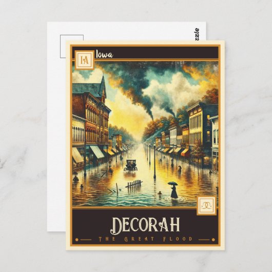Decorah, Iowa |  Briefkaart (Voorkant / Achterkant)