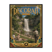 Decorah Iowa Vintage Art Deco Gouden Tijdperk