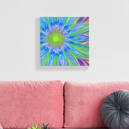 Decorated Canvas Afdruk