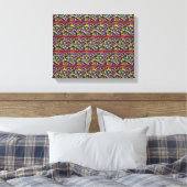 Decorated Canvas Afdruk