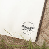 Decorated Dragonfly Boek uit de bibliotheek van Rubberstempel