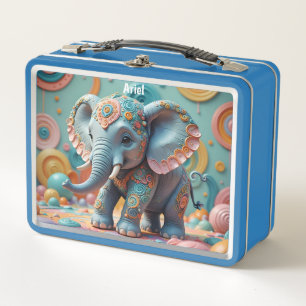 Decorated Elephant Girl's