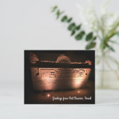 Decorated Sarcophagus, Israël Briefkaart (Staand voorkant)