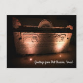 Decorated Sarcophagus, Israël Briefkaart (Voorkant)