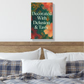 Decorated With Delusion & Taste Modern Canvas (Insitu (Slaapkamer))