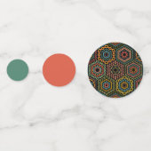 decoratie confetti (Achterkanten)