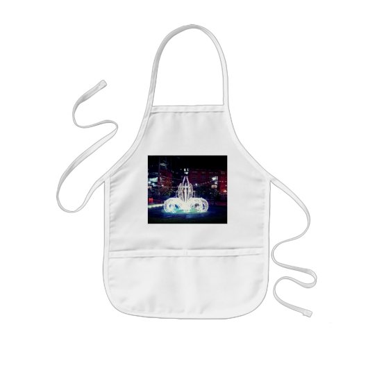 Decoratie, in het park kinder schort (Voorkant)