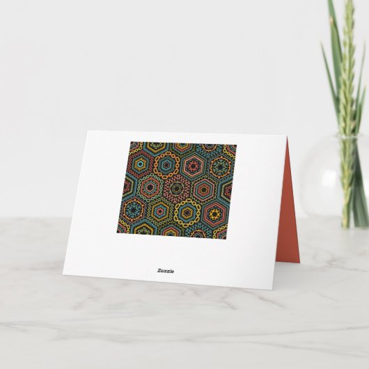 decoratie kaart (Achterkant)