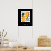 decoratie met vruchten . ananassen (Keuken)