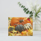 Decoratie oktober briefkaart (Staand voorkant)