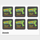 Decoratie stickers voor kinderfeestje met laser ta (Vel)