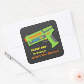 Decoratie stickers voor kinderfeestje met laser ta (Envelop)
