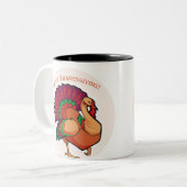 Decoratie Turkije Tweekleurige Koffiemok (Voorkant links)