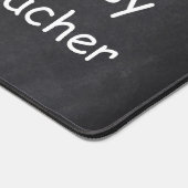 Decoratie van één klasleraar-alkbordklasse bureaumat (Hoek)