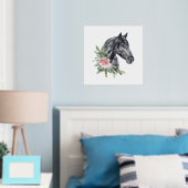 Decoratie van zwarte paardenbloemen (Insitu (Slaapkamer))