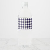 Decoratie Verwissel Kerstmis Waterfles Label Etiket (Achterkant)