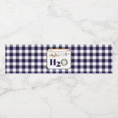 Decoratie Verwissel Kerstmis Waterfles Label Etiket (Enkel label)